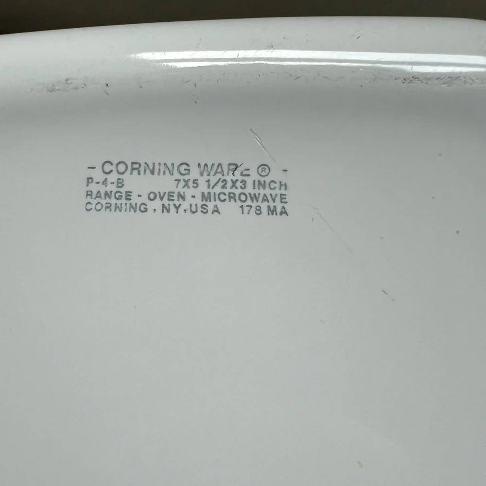 Vintage Corningware Corelle Spice of Life Le Persil La Sauge Baking Pan
